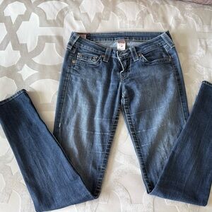 🔥🔥🔥Price Drop🔥🔥🔥 True Religion Blue Skinny Jeans Premium Fit